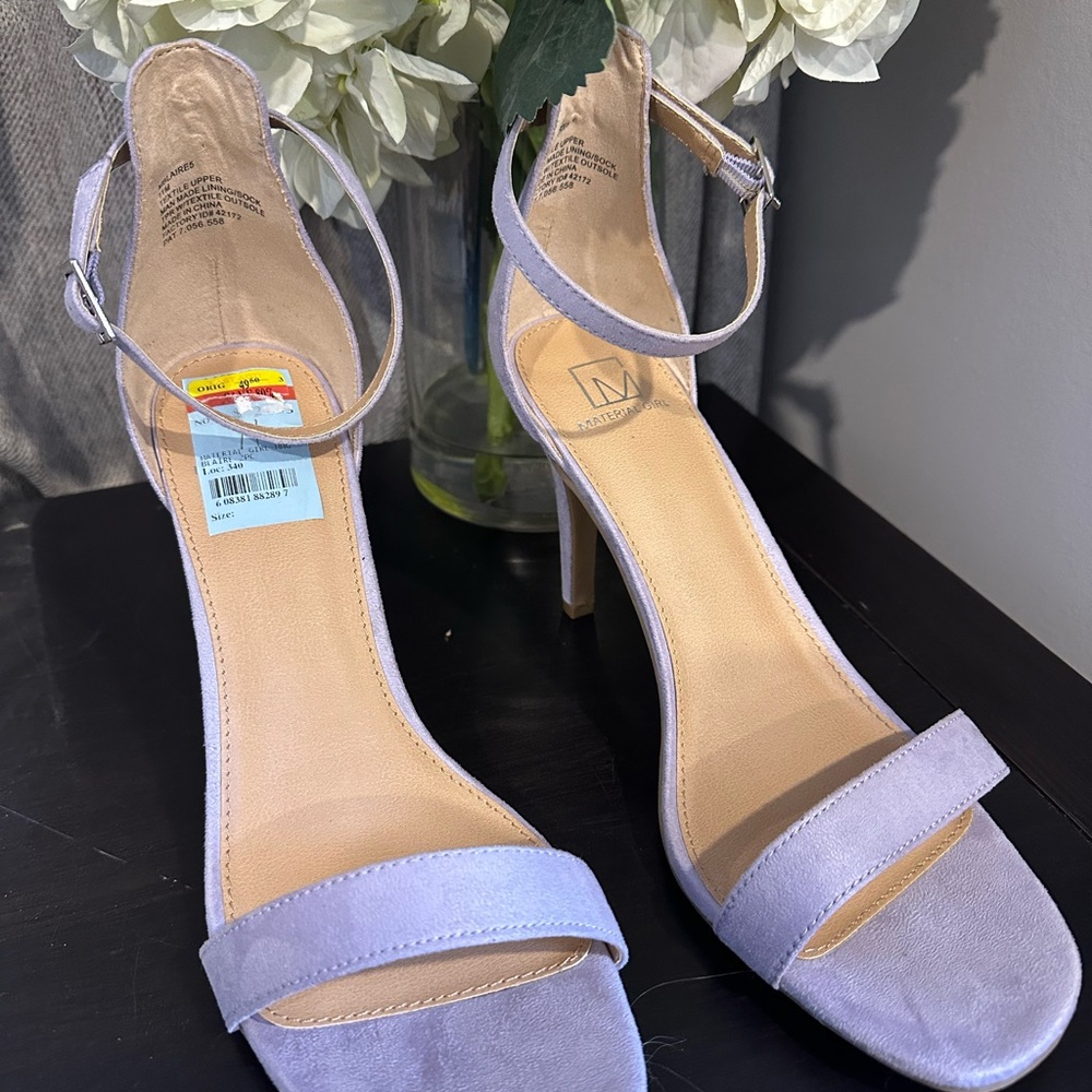 Madden Girl Women's Lavender Heeled Sandals